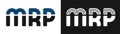 MRP logos in color and black-and-white